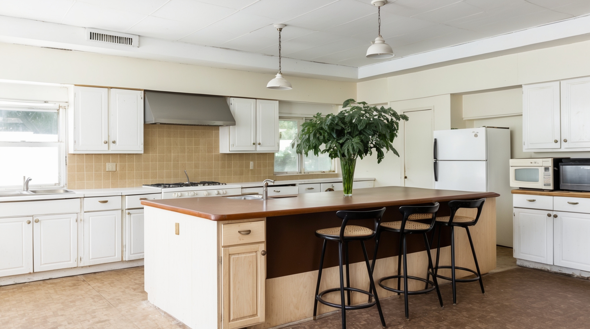 Before Open-Plan Kitchen & Dining