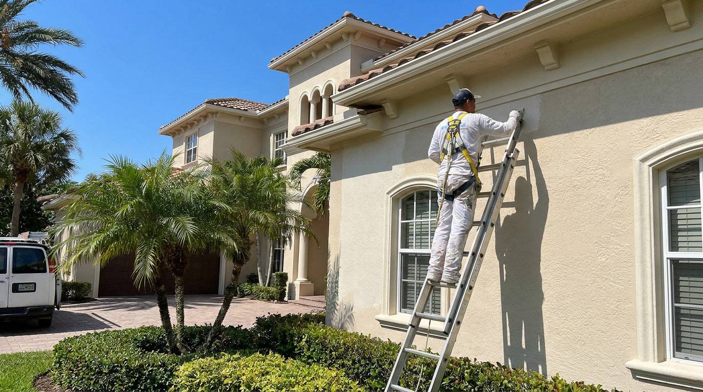 Choosing the Right Exterior Paint for Florida Homes