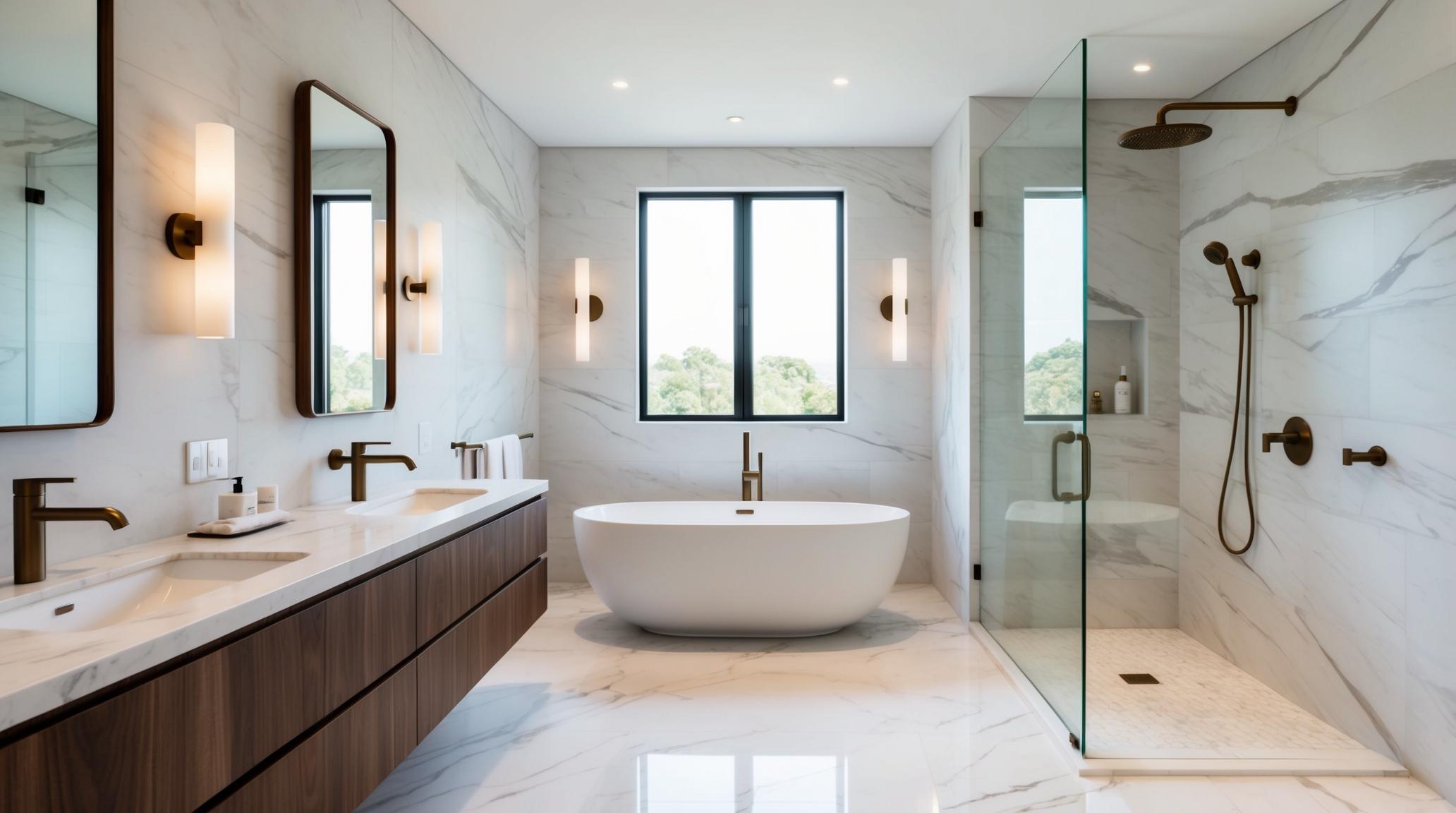 After Spa-Inspired Master Bathroom