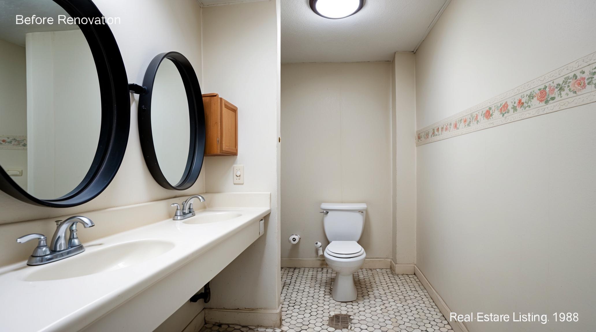 Before Powder Room Refresh