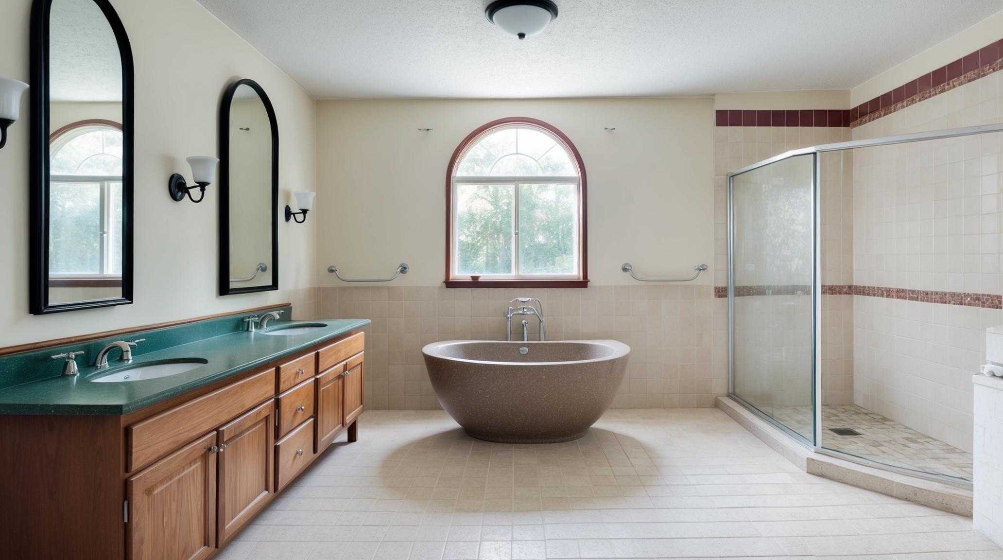 Before Master Bath Reimagined
