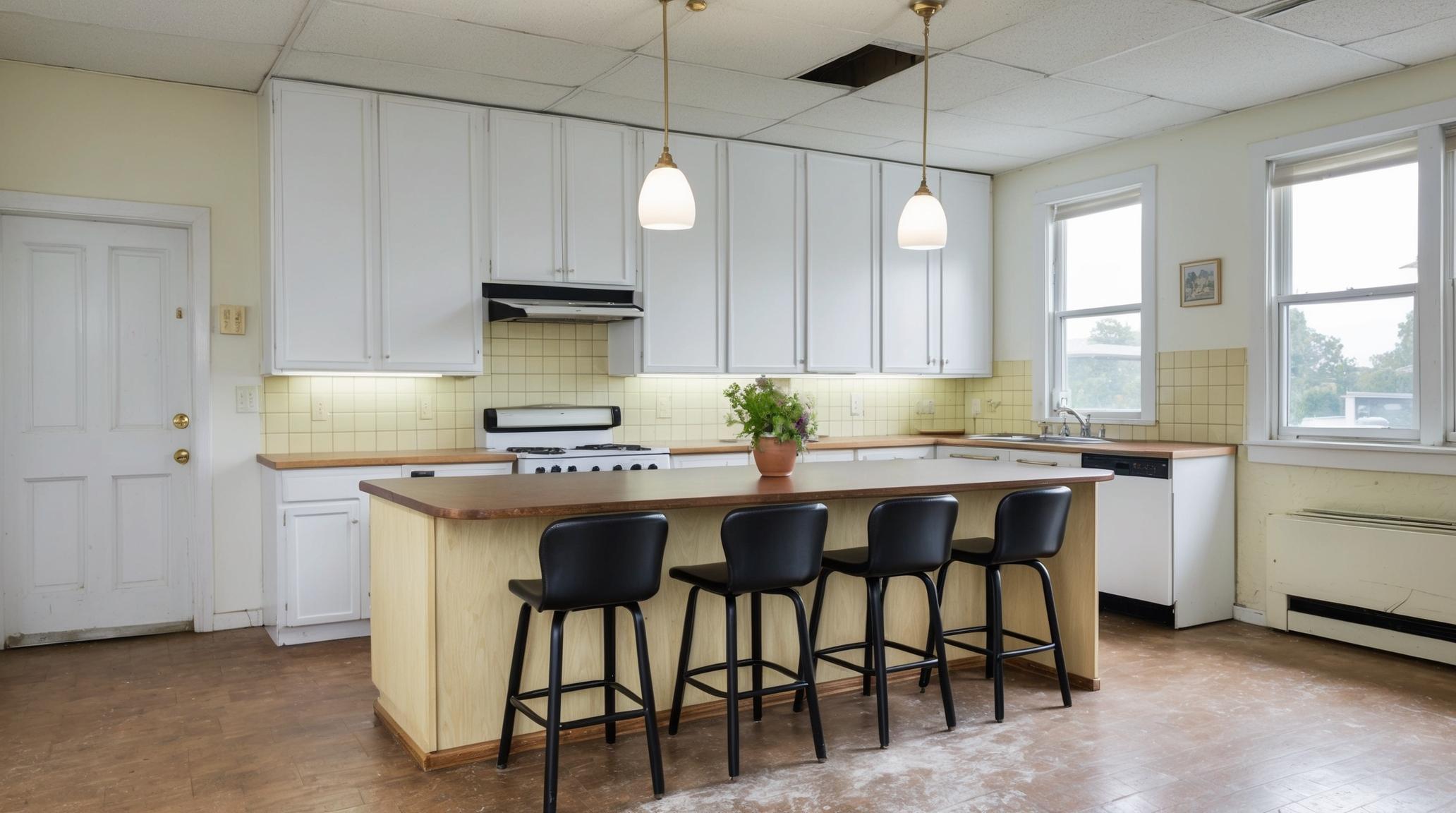 Before Modern Kitchen Transformation