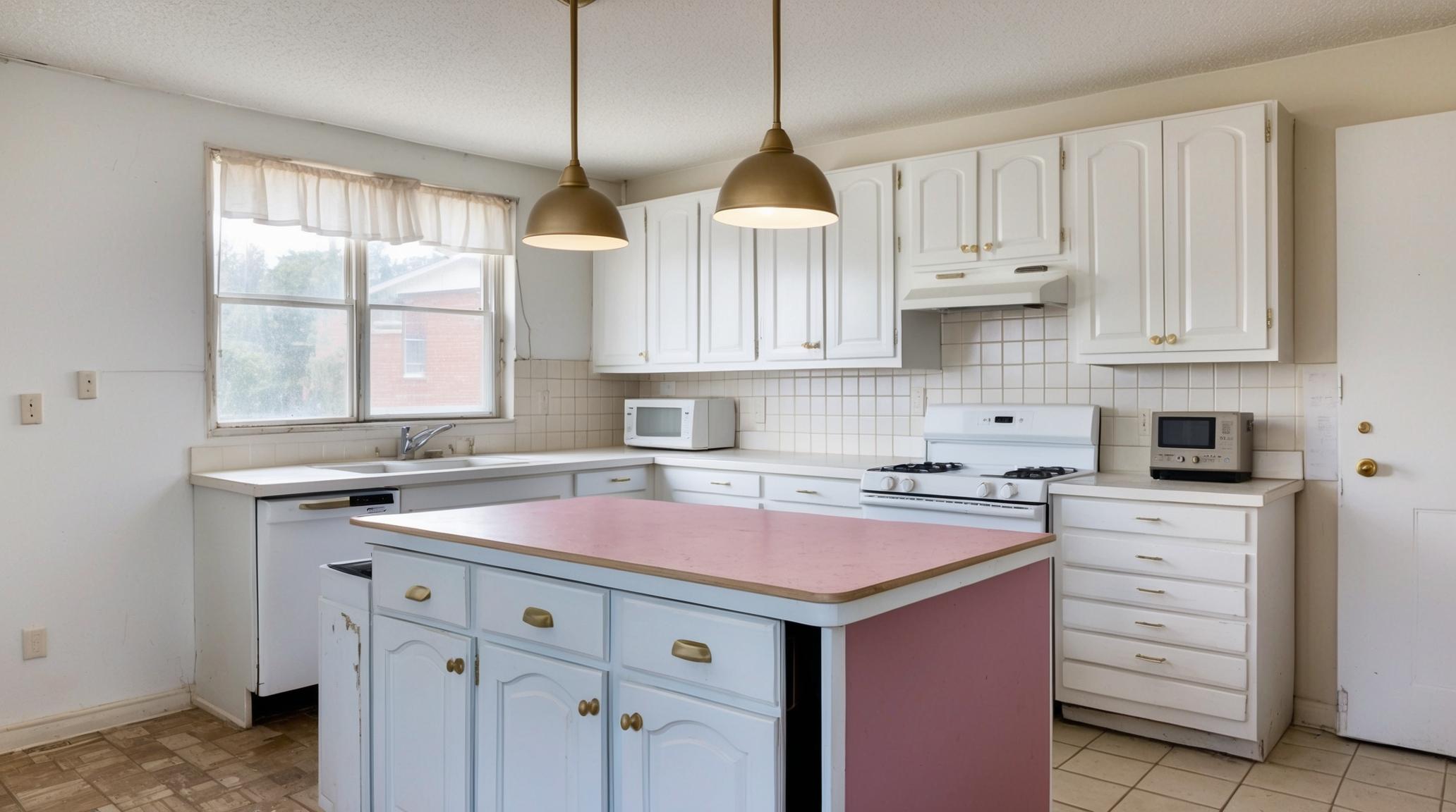 Before Coastal White Kitchen